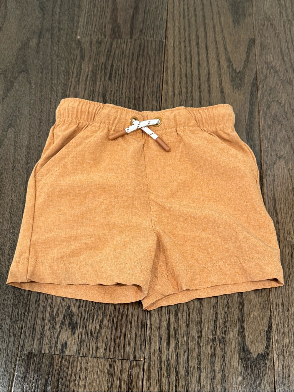 Baby boy dark khaki Pull-On Shorts